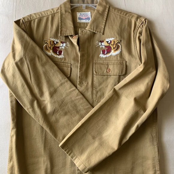 Bronson Mfg Co Field Outer Shirt Japan with Pockets - Picture 10 of 10